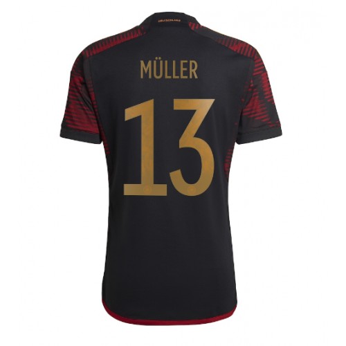 Tyskland Thomas Muller #13 Bortedrakt VM 2022 Kortermet Tyskland Thomas Muller #13 Bortedrakt VM 2022 Kortermet